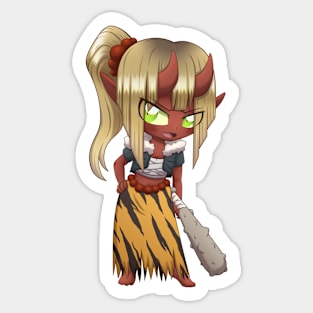 Chibi Yokai: Oni Sticker